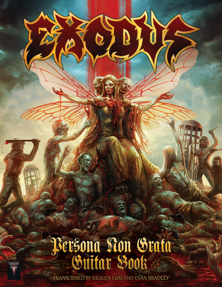 Image of Exodus - Persona Non Grata Guitar Book (Deluxe Print Edition + Digital Copy)