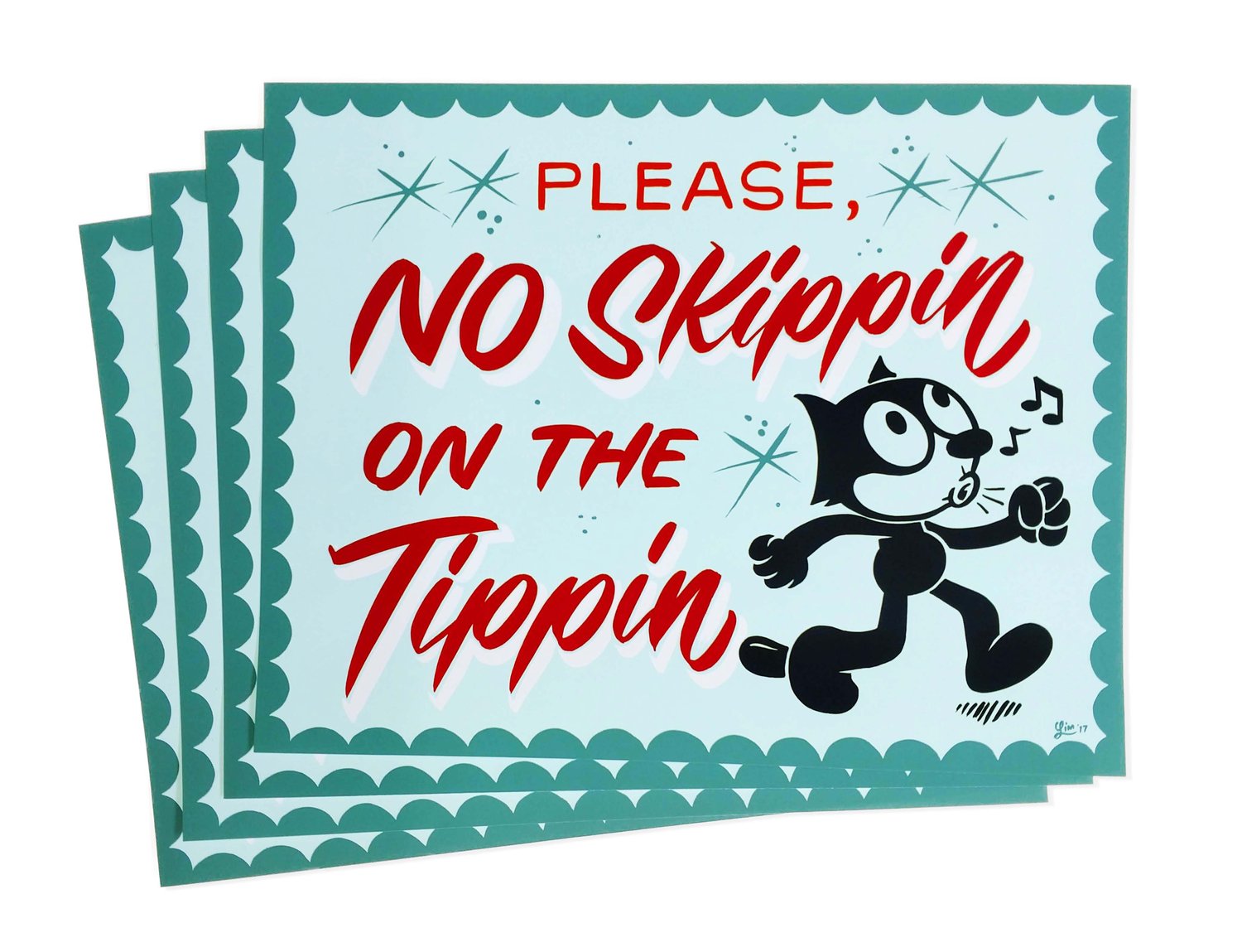 Tippin Felix Print