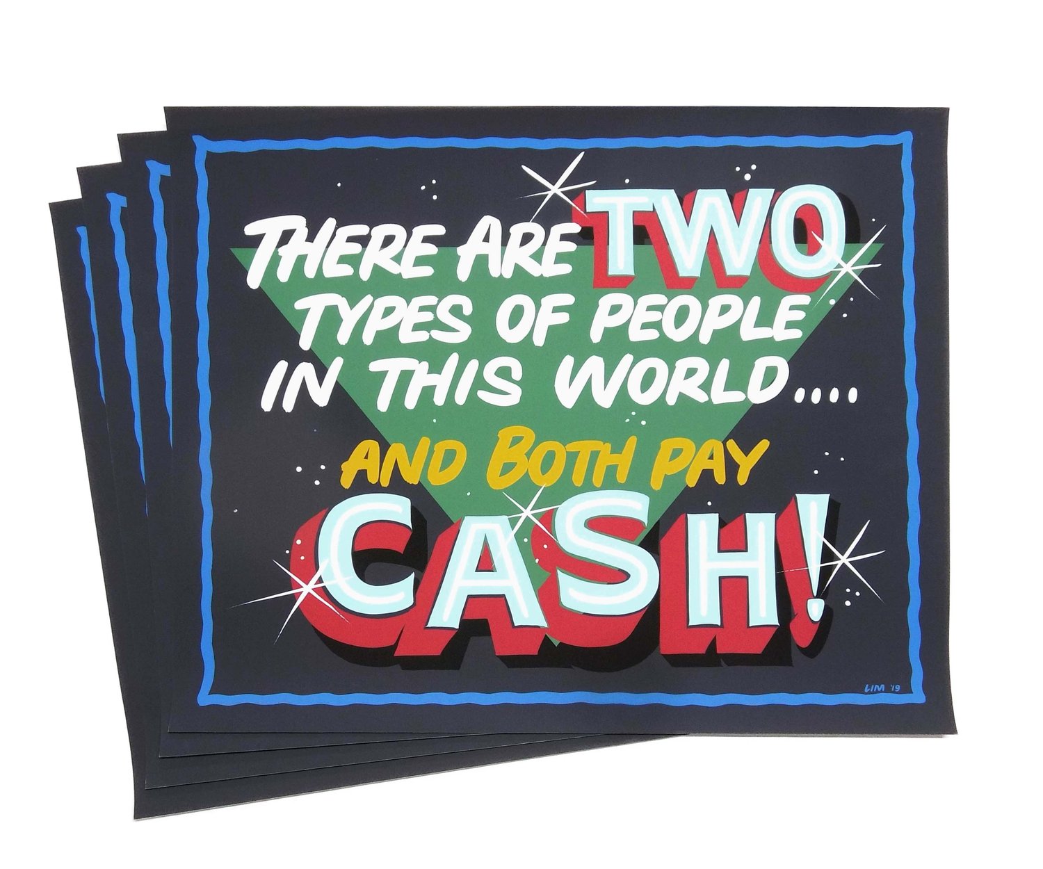 Two Types of People Print
