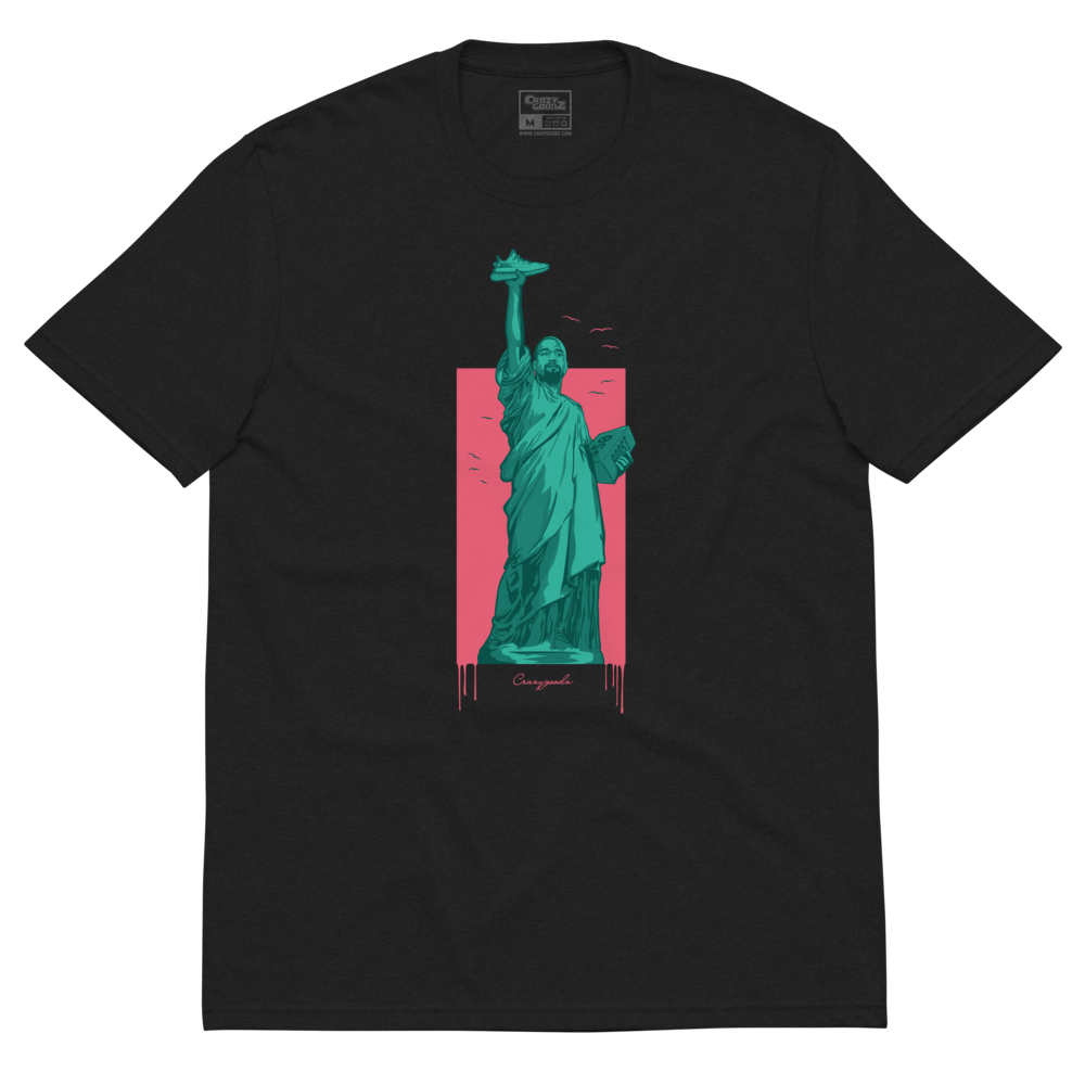 Nike air statue of liberty online t shirt