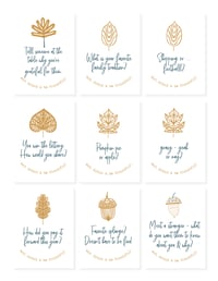 Image 1 of Holiday Conversation Cards