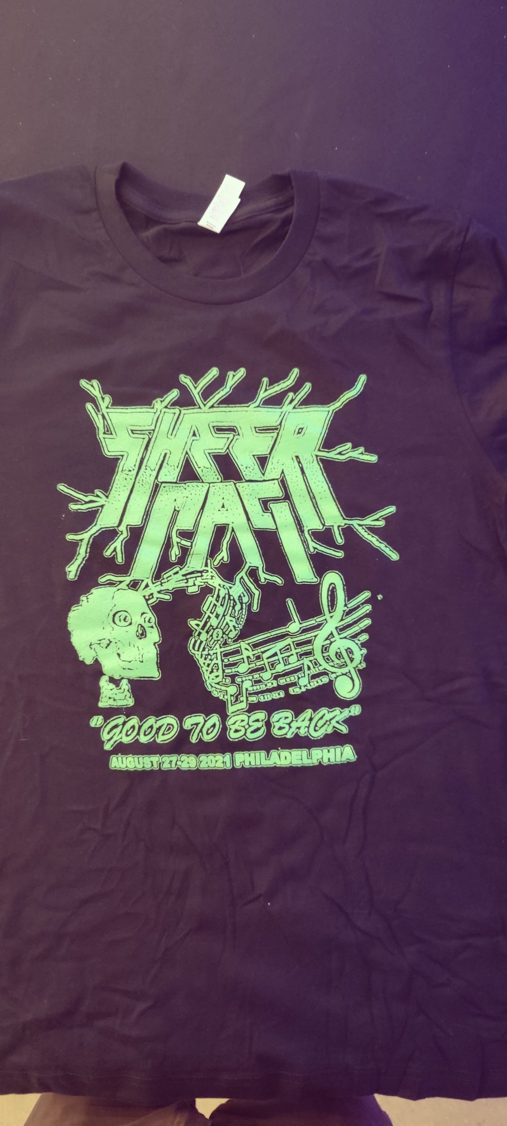 SHEER MAG - GOOD TO BE BACK *** PHILLY LIMITED EDITION SHIRT *** 