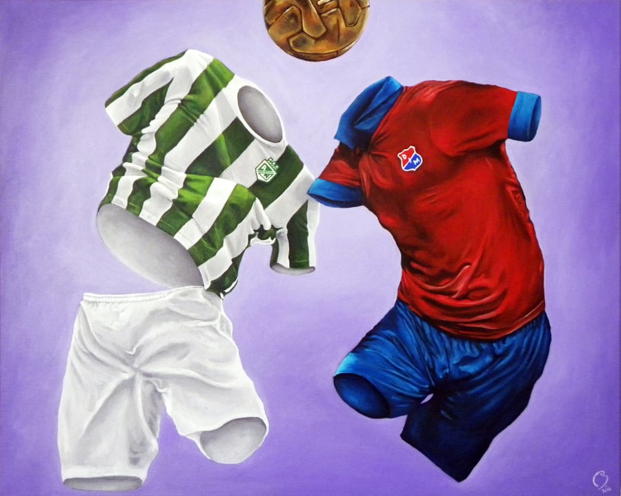 Image of Clasico Paisa 18x14 inches Giclee Print