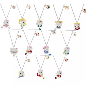 Image of Hello Kitty Zodiac Necklace