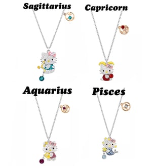 Image of Hello Kitty Zodiac Necklace