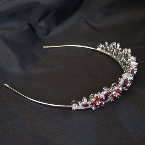 Image of Garnet Radiance tiara