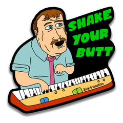 Sticker - Shake Your Butt - Sick Animation Shop