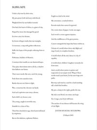 Image 3 of MAWA MPE 🇨🇩Poem & Print