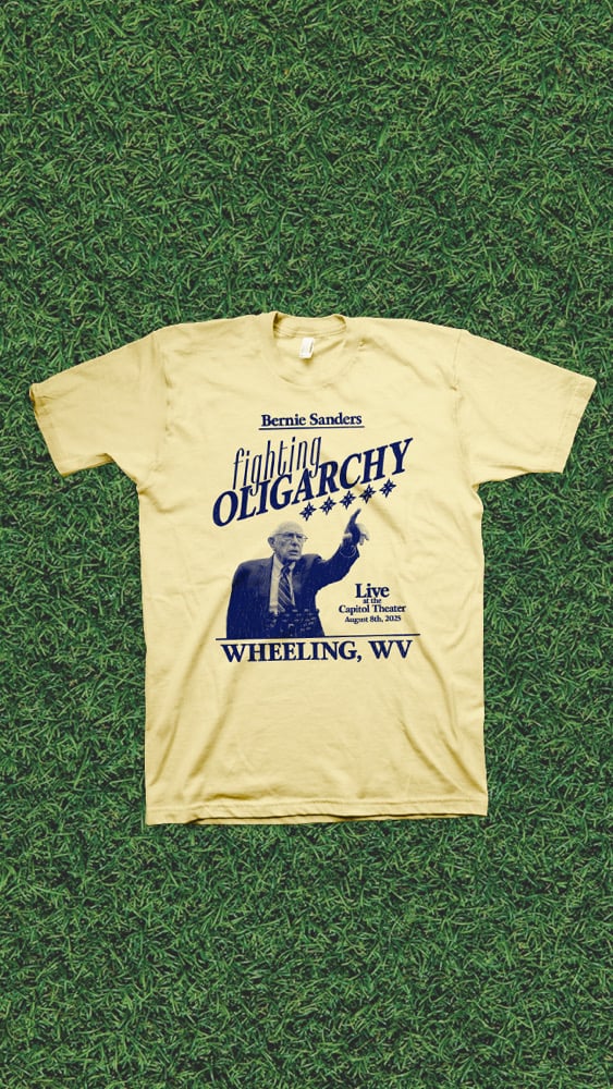 Bernie Sanders Wheeling tee PREORDER