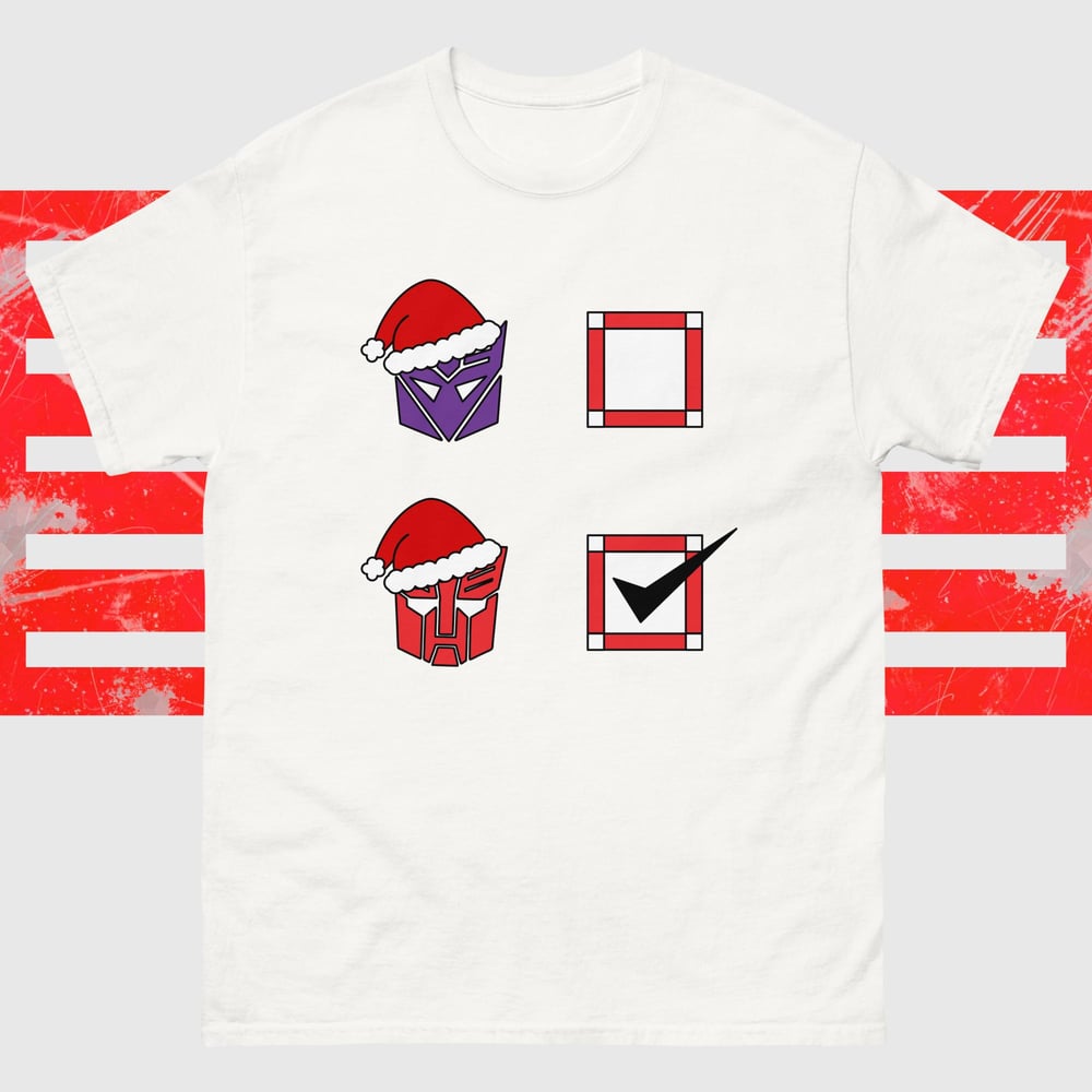 Image of Christmas Novelty Bot or Con? Bot!! Unisex classic tee