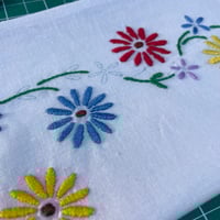 Image 2 of Unfinished Daisy Zip Case
