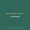 £10 Voucher - For use only at Mother India Glasgow, Mother India's Cafe Glasgow & The Den
