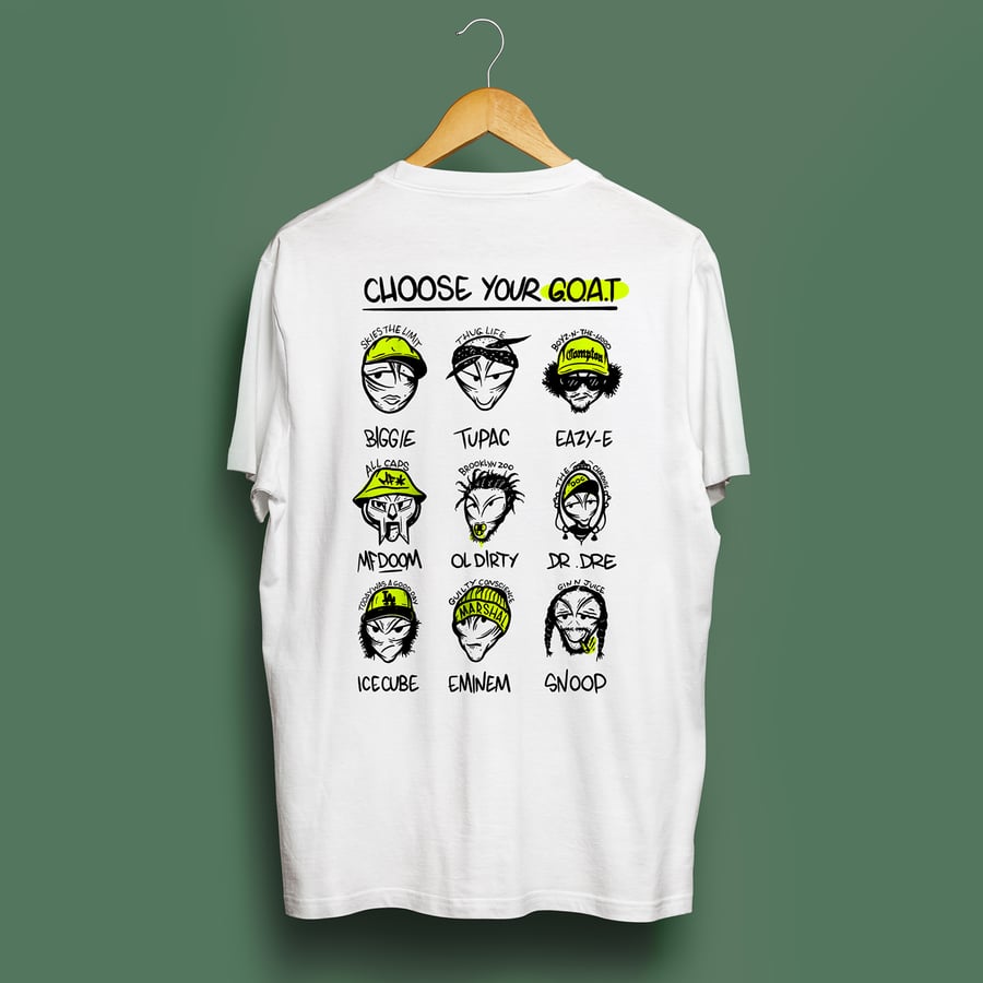 Image of Choose your GOAT tee  