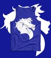 BLUE "Horse Logo" Tank!