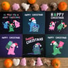 Monsters Christmas Cards (set of 6)