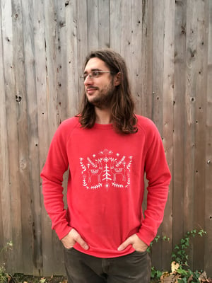 Image of Red Christmas Sweatshirt