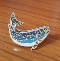 Image 2 of The Salmon Of Knowledge Enamel Pin