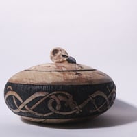 Image 1 of Urnes Dragon Locking Lid Box