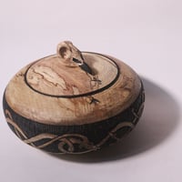 Image 4 of Urnes Dragon Locking Lid Box