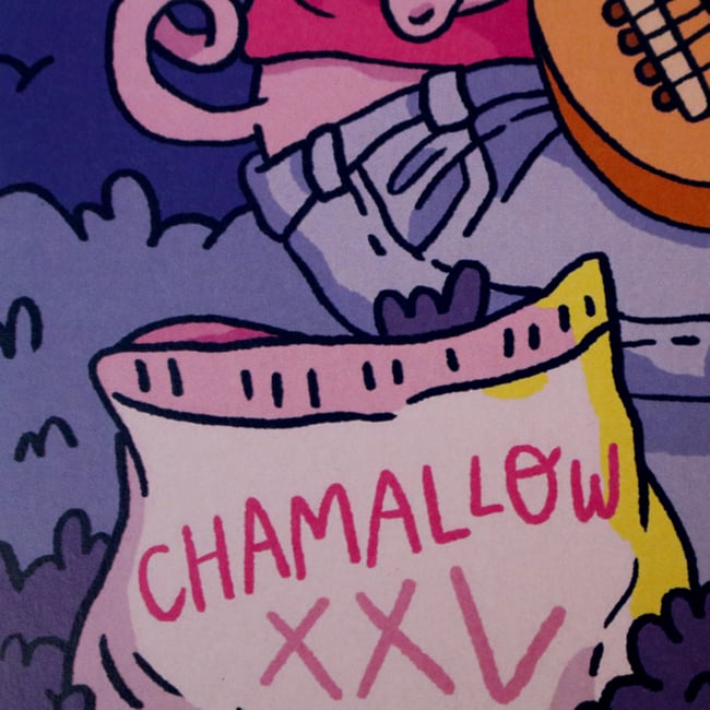 Chamallow night Print