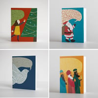 Image 2 of Pack of 8 Mini Christmas Cards 