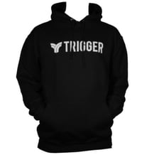 Trigger college hoodie Black