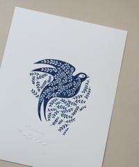 Image 2 of Garden Bird - Original Gocco Print