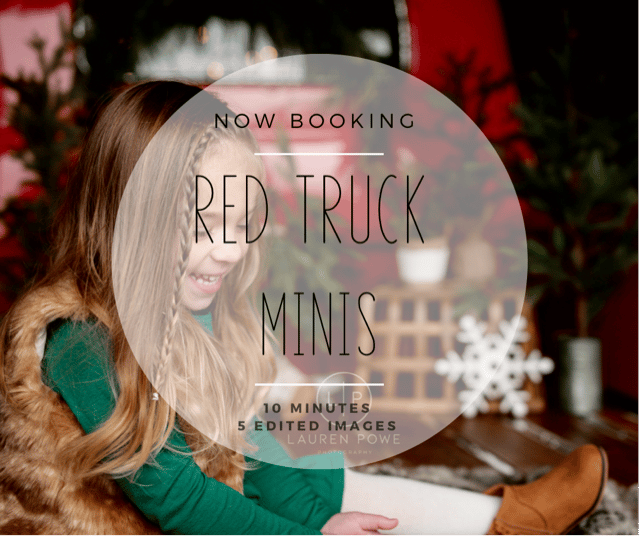 Image of Red Truck Mini Sessions 12/5/21