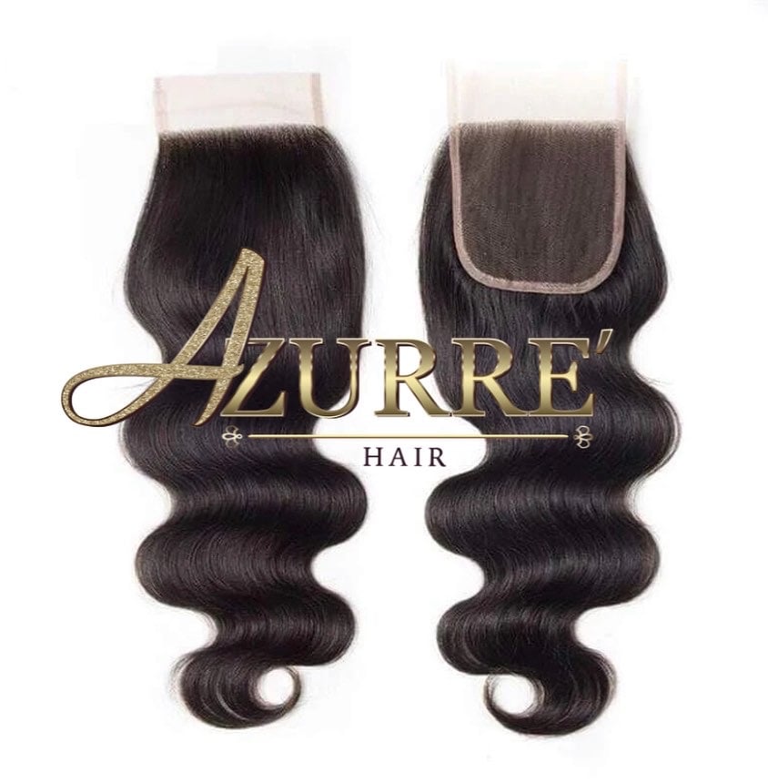 4/4 HD bodywave closure 