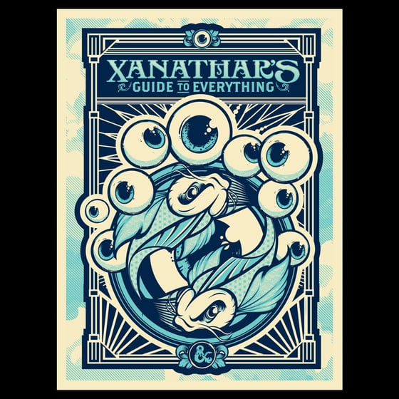 Image of Xanathar's Guide Poster