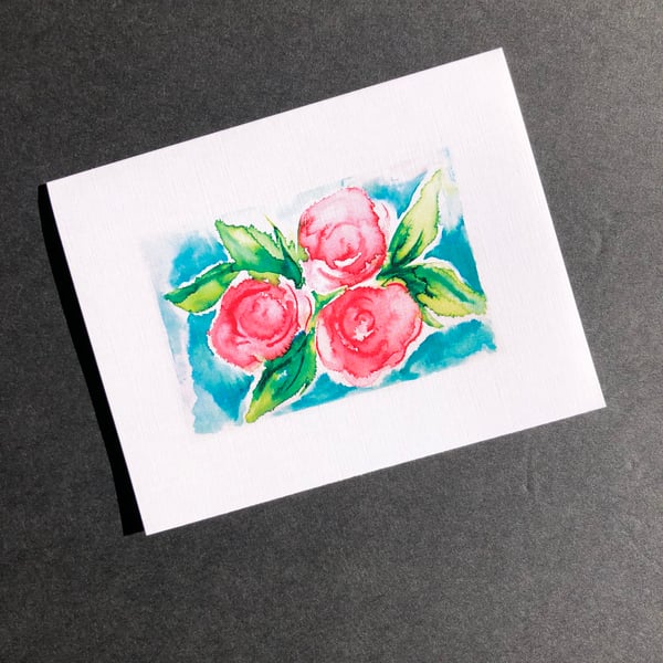 Image of Watercolor Roses