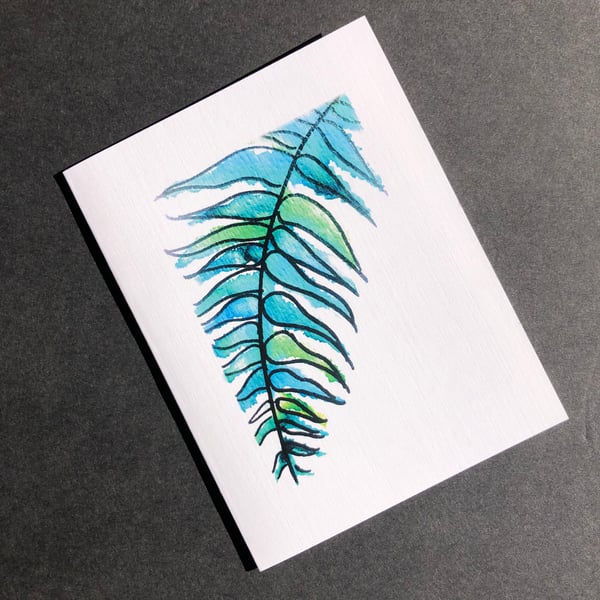 Image of Watercolor Fern