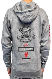 Image 3 of Stay Winning Mobb Meeting Gray Zip-Up Hoodie