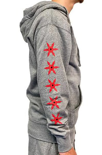 Image 4 of Stay Winning Mobb Meeting Gray Zip-Up Hoodie