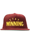 Stay Winning Maroon/Gold Snap Back Hat