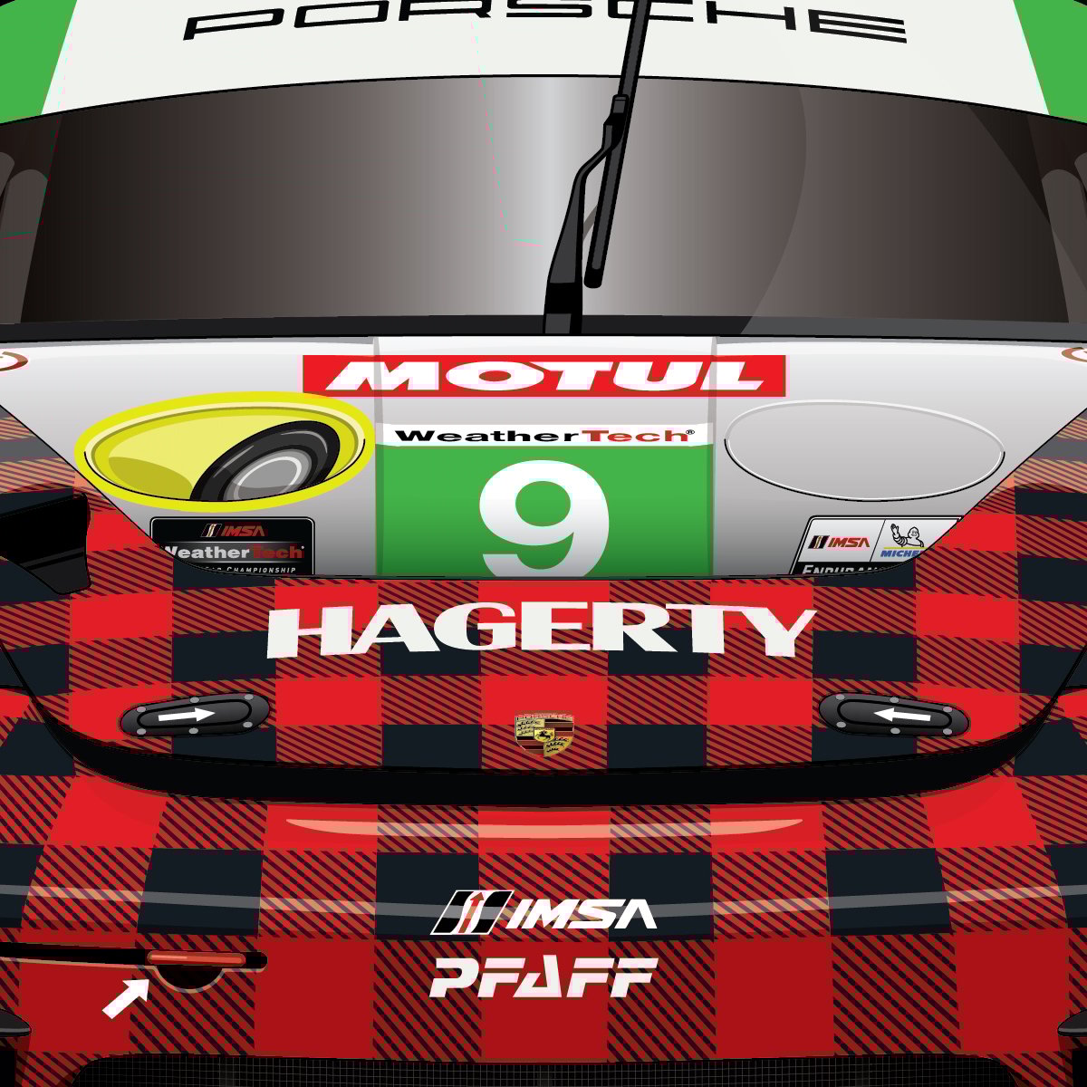 #9 Pfaff GT3-R IMSA GTD CHAMPIONS '21 (D1-199)