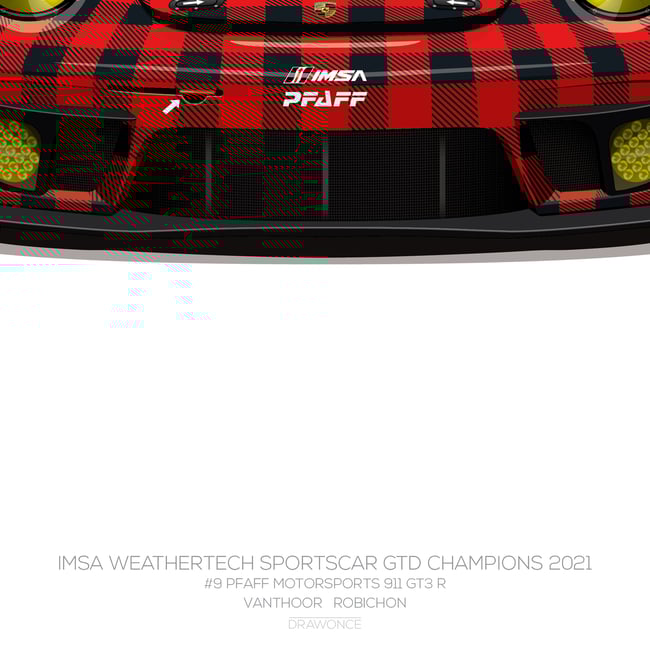 #9 Pfaff GT3-R IMSA GTD CHAMPIONS '21 (D1-199)