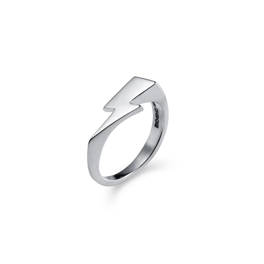 Silver hot sale bolt ring