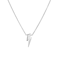 Image 1 of Bowie 'Flash' Petite Necklace Silver/Gold