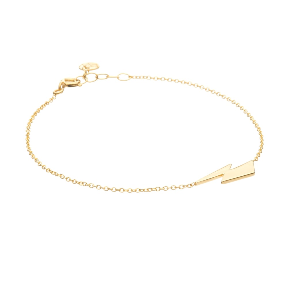 9ct Gold Bowie 'Flash' Bracelet