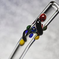 Image 1 of Christmas Light Glass Straw 