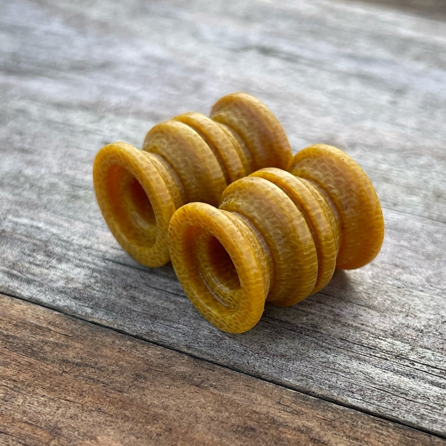 Image of *1 PER PERSON* Large Light Cat Pee Micarta