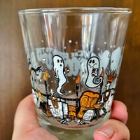 Image 4 of SPOOKY-LAU 15 oz Mai Tai Cocktail Glass in Orange