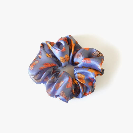 Image of Butterfly Silk Scrunchie