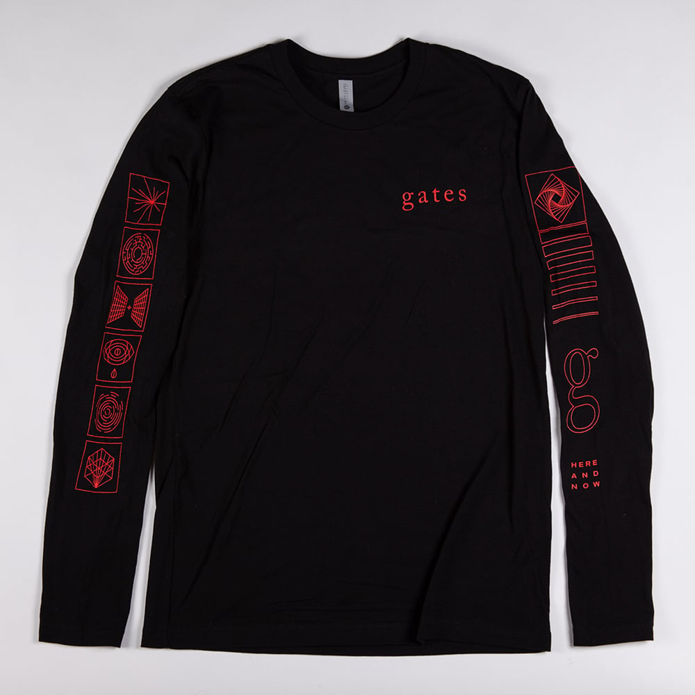 Image of Long Sleeve 'Here and Now' Shirt