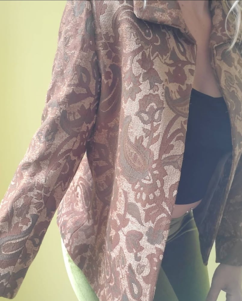 Image of Earth paisley blazer