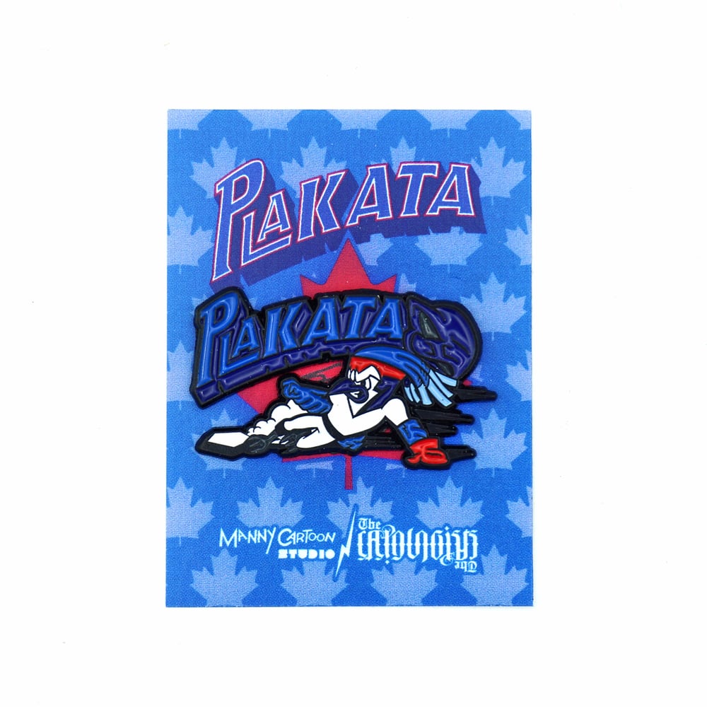 Plakata Slide enamel pin