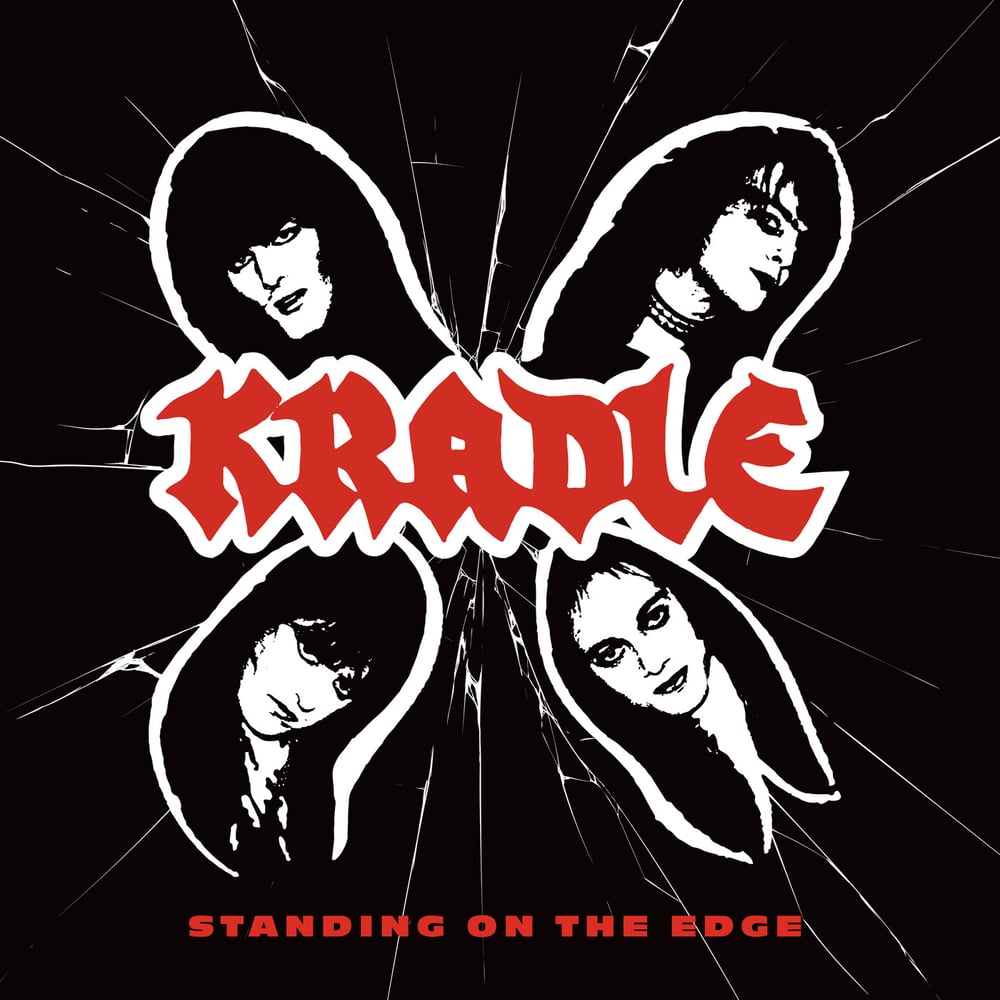 Image of KRADLE - "STANDING ON THE EDGE" LP (1984-86)