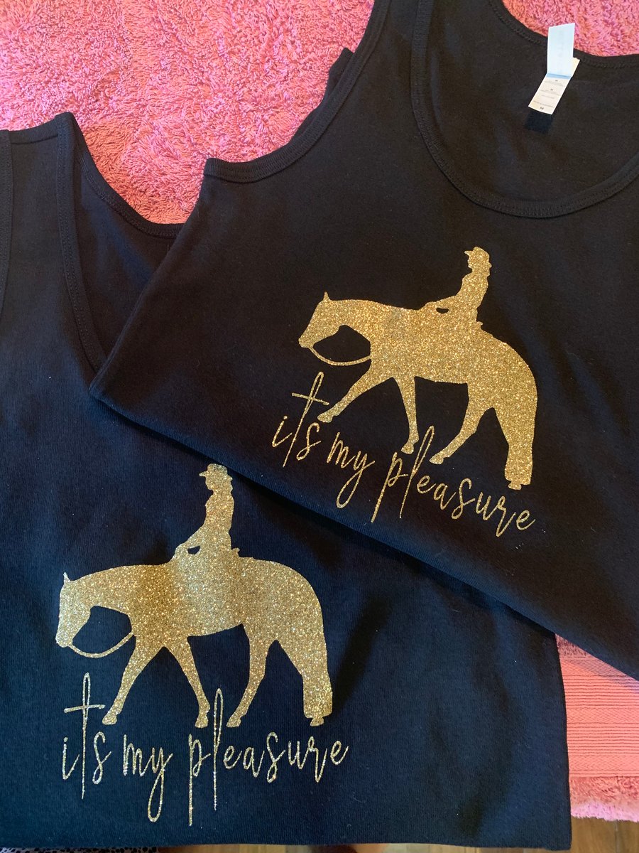 Image of “It’s my pleasure” woman’s singlet