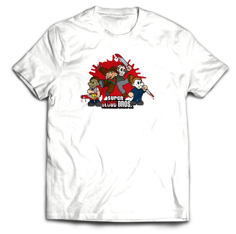 Super Blood Bros. T-shirt